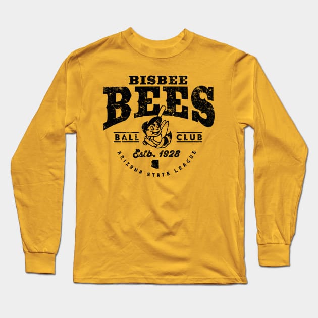 Bisbee Bees Long Sleeve T-Shirt by MindsparkCreative